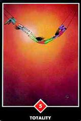 5 of Wands Tarot Minor Arcana